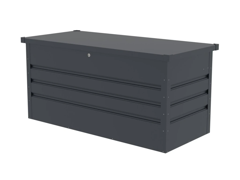 Kovový úložný box na náradie G21 Denver 400l, 165 x 69 x 62 cm