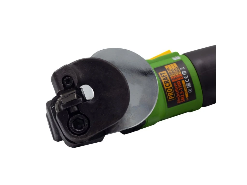 Elektrické nožnice na plech PROCRAFT SM 2.5 pre čistý rez