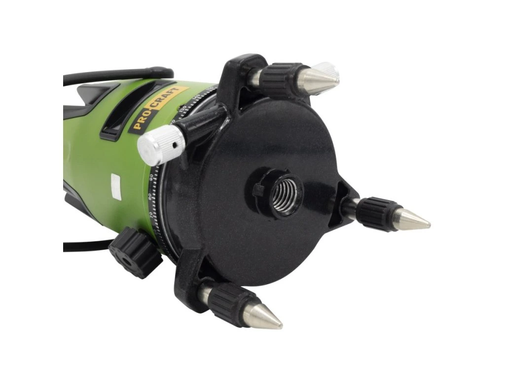 Krížový laser Procraft LE-3D so zeleným lúčom a samoniveláciou