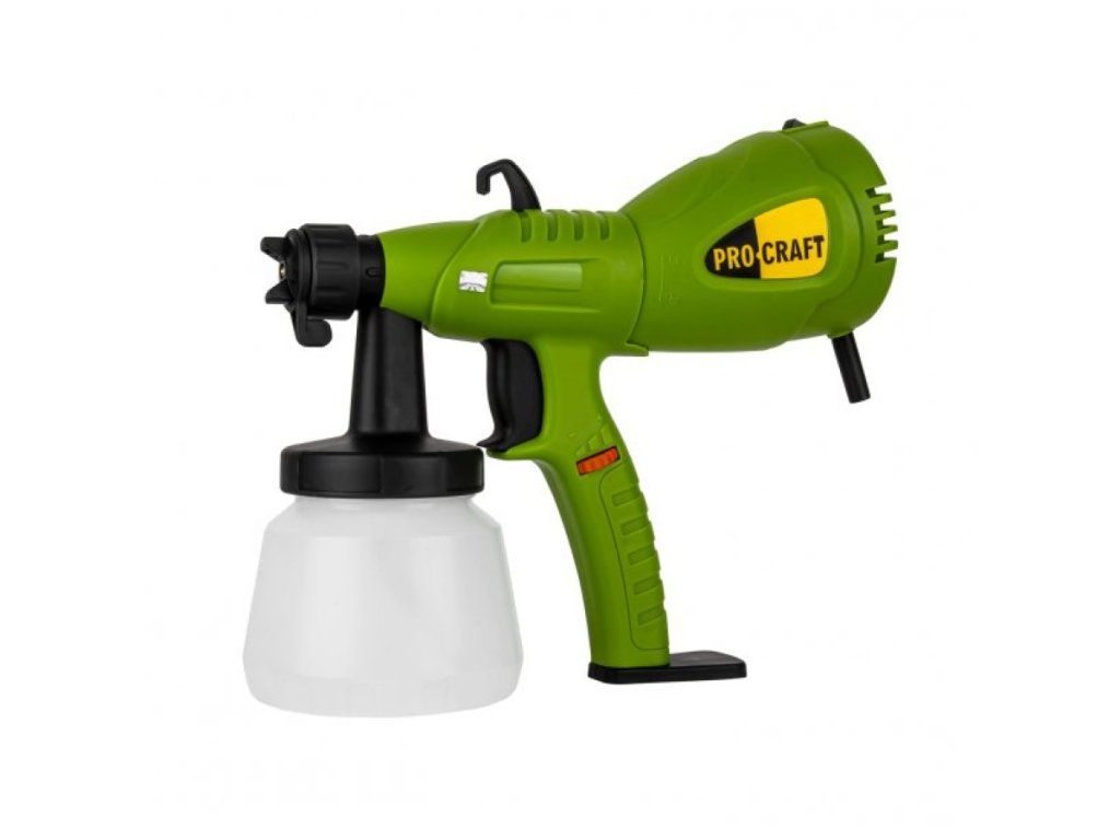 Procraft PSE550 s reguláciou prietoku a tryskami v balení