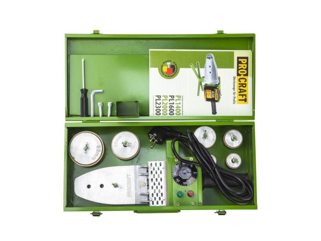 Polyfúzna zváračka Procraft PL800 s plynulou reguláciou teploty