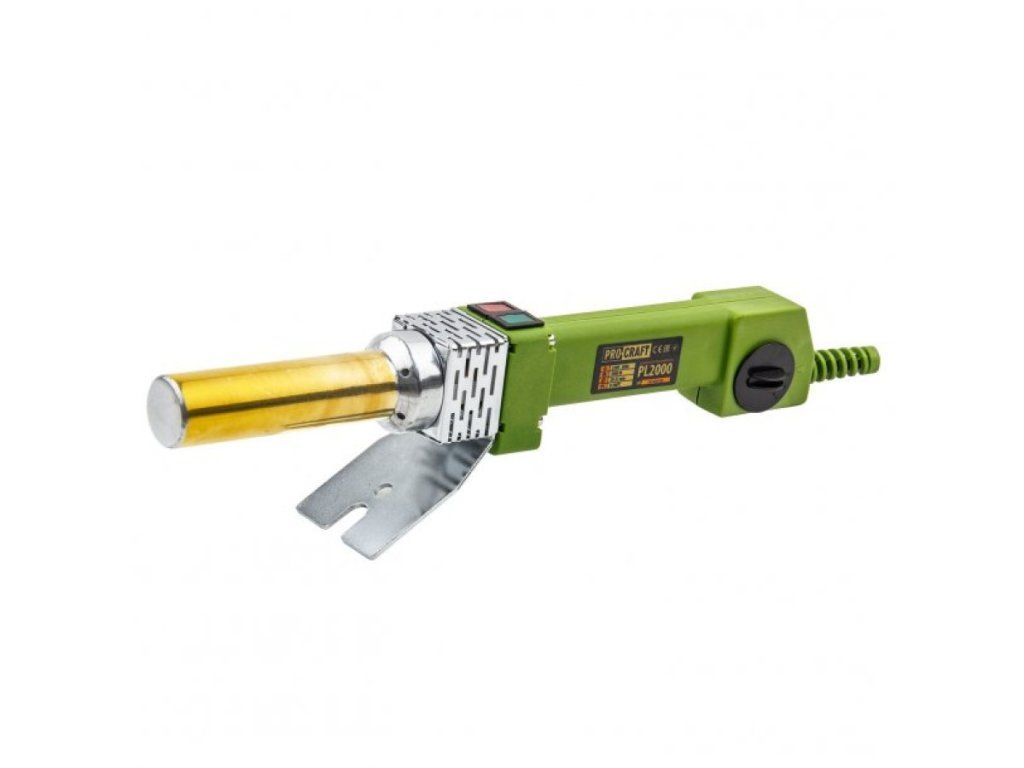 Polyfúzna zváračka na plastové rúry PROCRAFT PL2000 pre čisté spoje