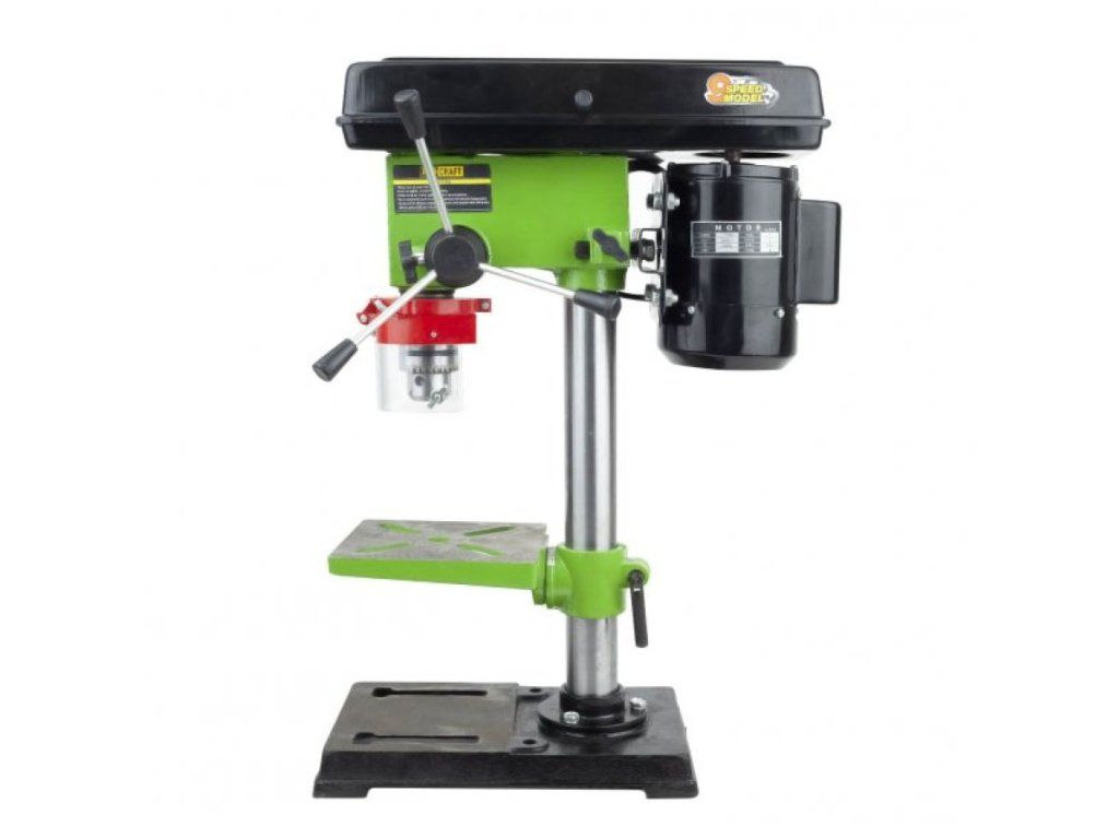 Stĺpová vŕtačka PROCRAFT BD1750 pre presné vŕtanie do kovu a dreva