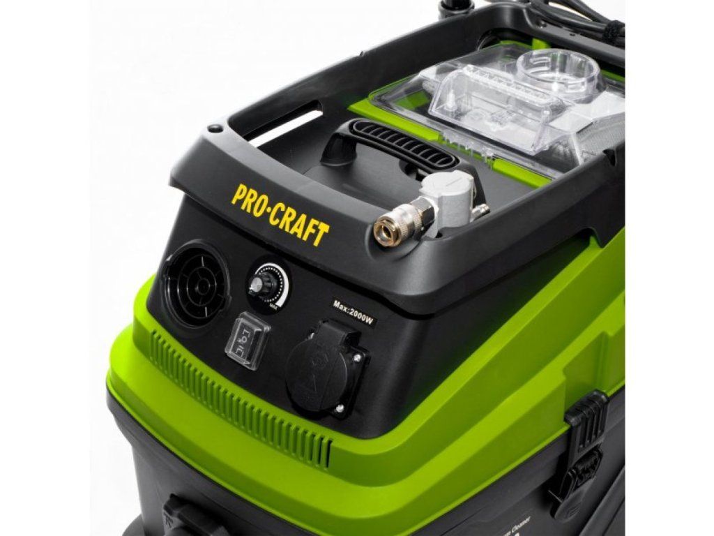 Priemyselný vysávač Procraft VP2000 s výkonom 1 600 W