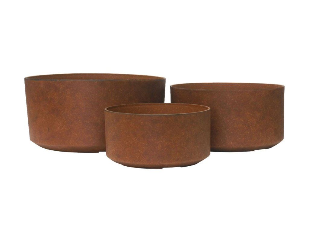 Odolný kvetináč na celoročné pestovanie vonku aj vnútri