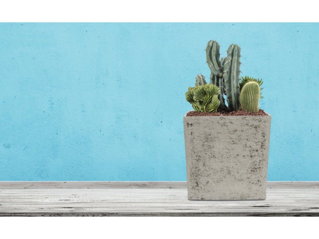 Mrazuvzdorný kvetináč G21 Baltic Brick so silou steny 0,8 cm