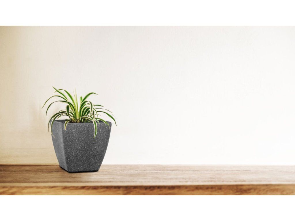 Moderný kvetináč G21 Industrial Cube do interiéru aj exteriéru