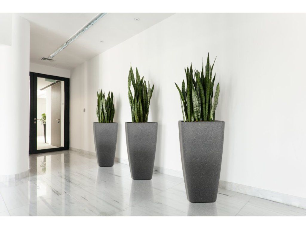 Moderný kvetináč G21 Industrial Linea do interiéru aj exteriéru