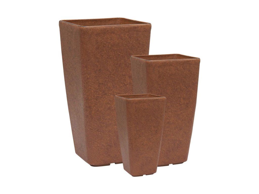 Odolný kvetináč na celoročné pestovanie vonku aj vnútri