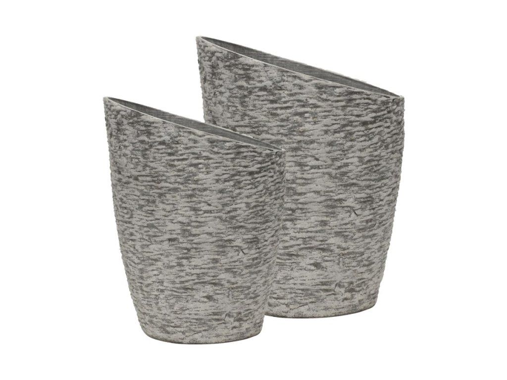 Kvetináč G21 Natur Peak pre modernú terasu aj interiér