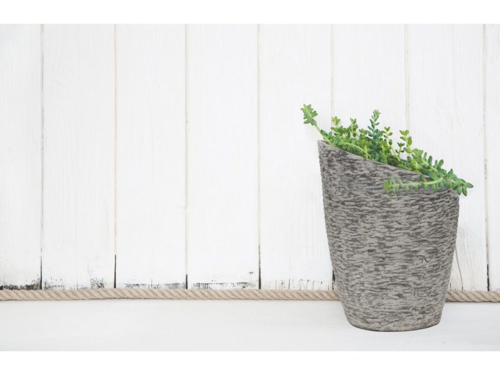 Vysoký kvetináč G21 Natur Peak so stenou 1 cm