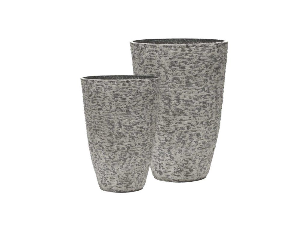 Vysoký kvetináč G21 Natur Plump do exteriéru aj interiéru