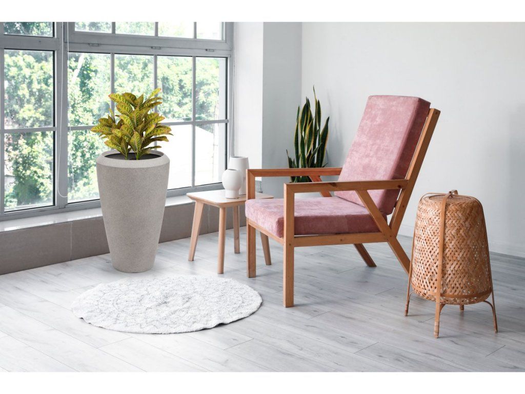 Mrazuvzdorný kvetináč G21 Cement Oval s UV ochranou