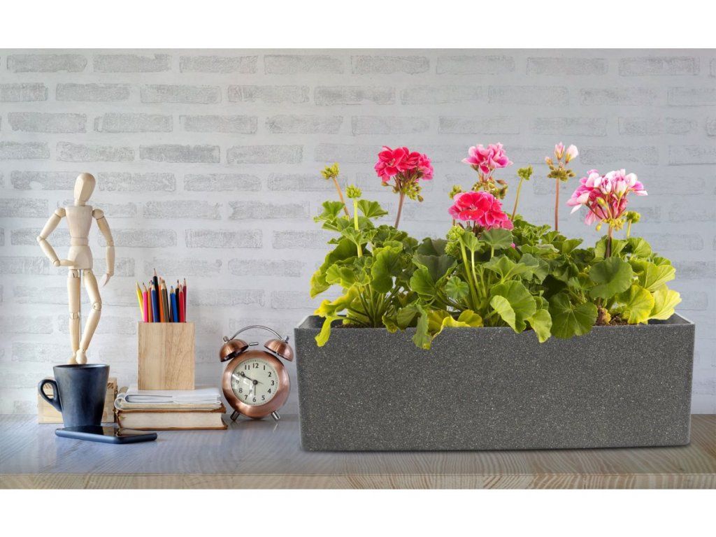 Moderný kvetináč G21 Industrial Tube do interiéru aj exteriéru