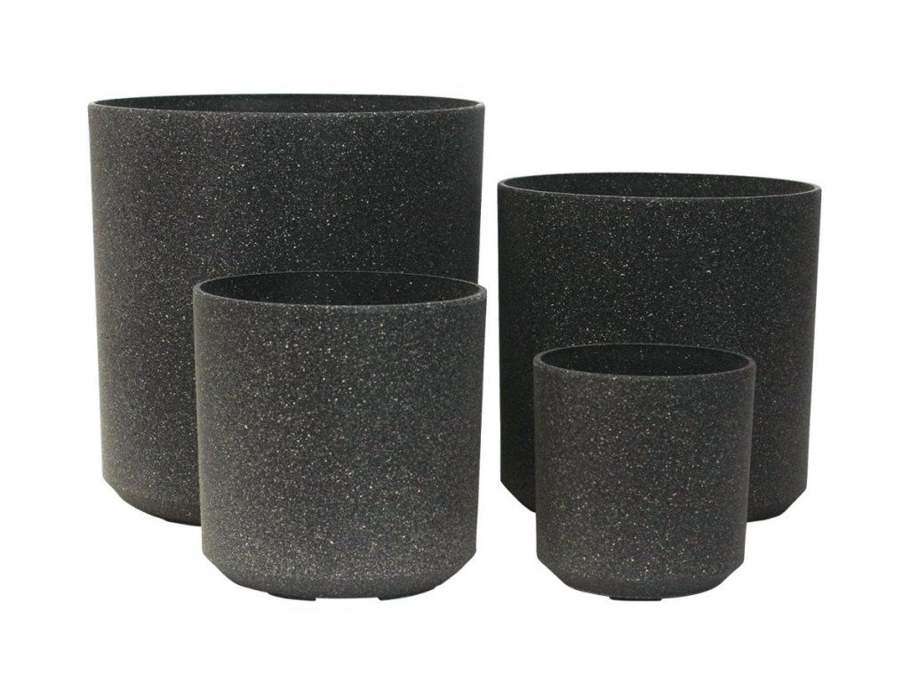 Odolný kvetináč G21 Industrial Cork so vzhľadom betónu