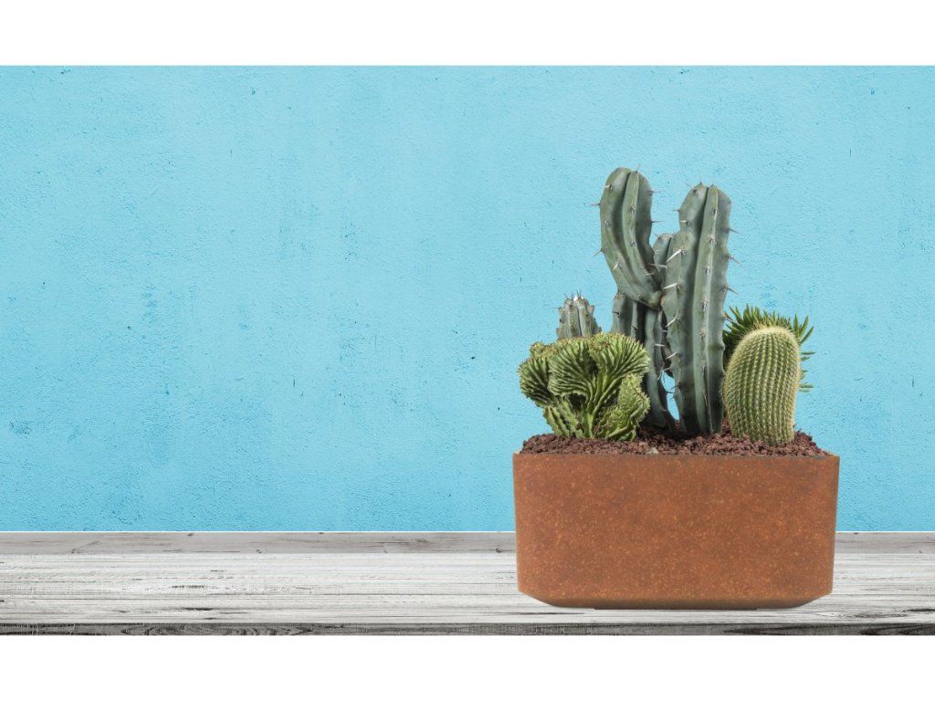 Kvetináč G21 Element Square 43 x 22 x 43 pre moderný domov