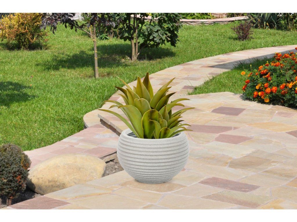 Kvetináč G21 Sand Ring vydrží mrazy aj silný letný vietor