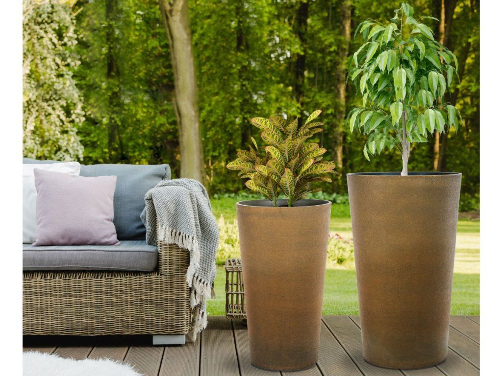 Mrazuvzdorný kvetináč G21 Terra Slim s hrúbkou steny 1 cm