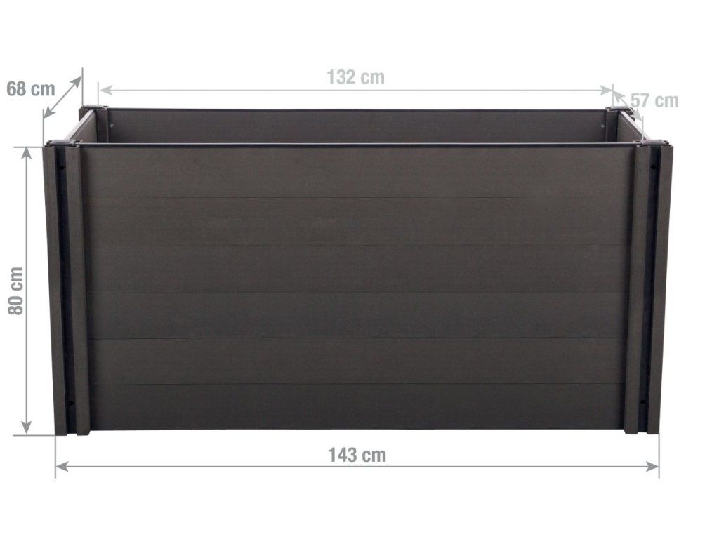 Vyvýšený záhon G21 Crop pre bohatú úrodu bez bolesti chrbta