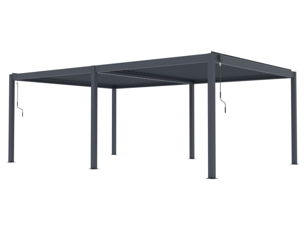 Hliníková bioklimatická pergola G21 Austin Premium 6 x 4 m