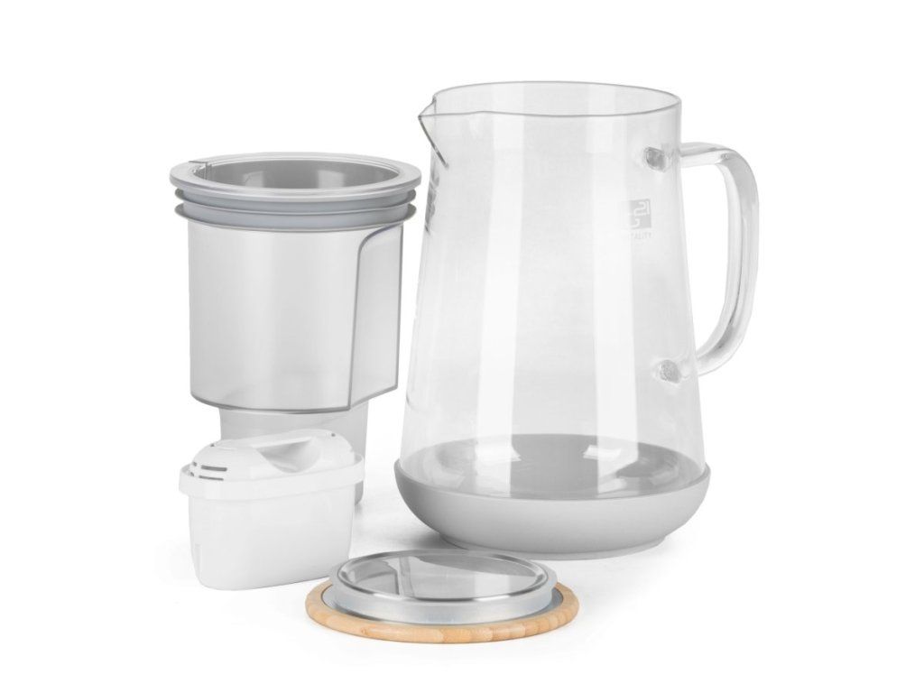 Filtračná kanvica G21 3 L sklenená s technológiou strieborného aktívneho uhlia