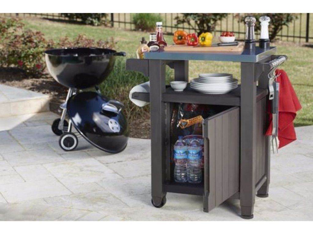 Grilovací stolík Keter UNITY 105L pre dokonalú letnú kuchyňu