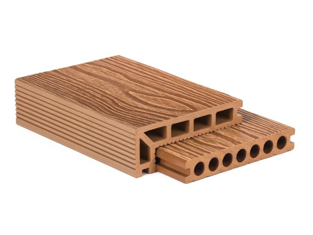 WPC terasové dosky G21 Light Wood s 3D dekorom dreva