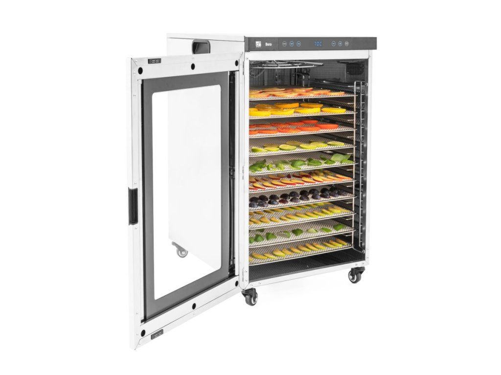 G21 Bora: Sušička ovocia s 20 platmi a funkciou Rotate