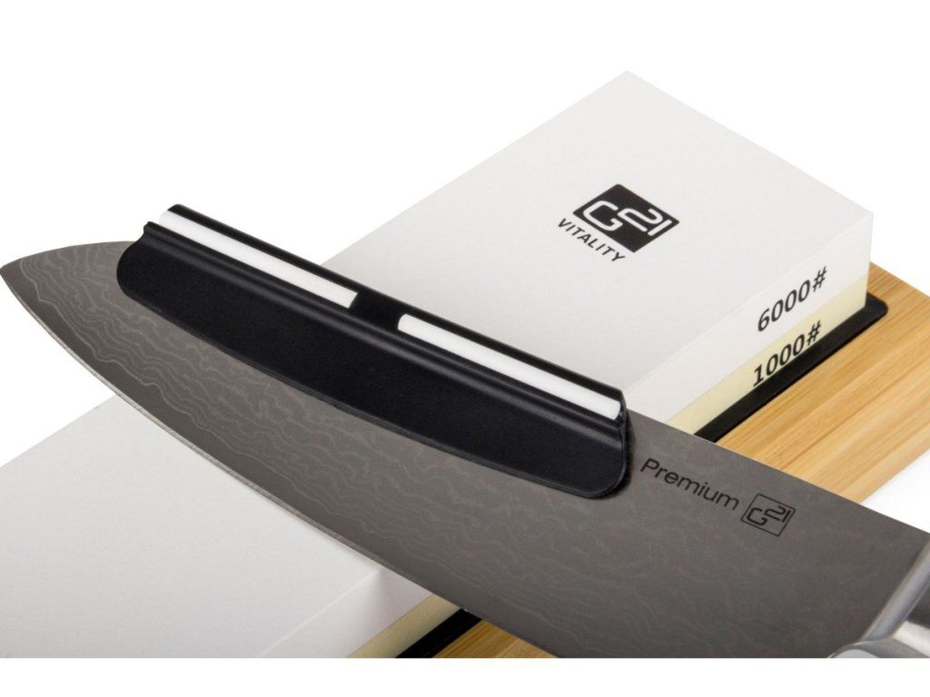 Sada nožov z damaškovej ocele G21 pre náročných krájačov