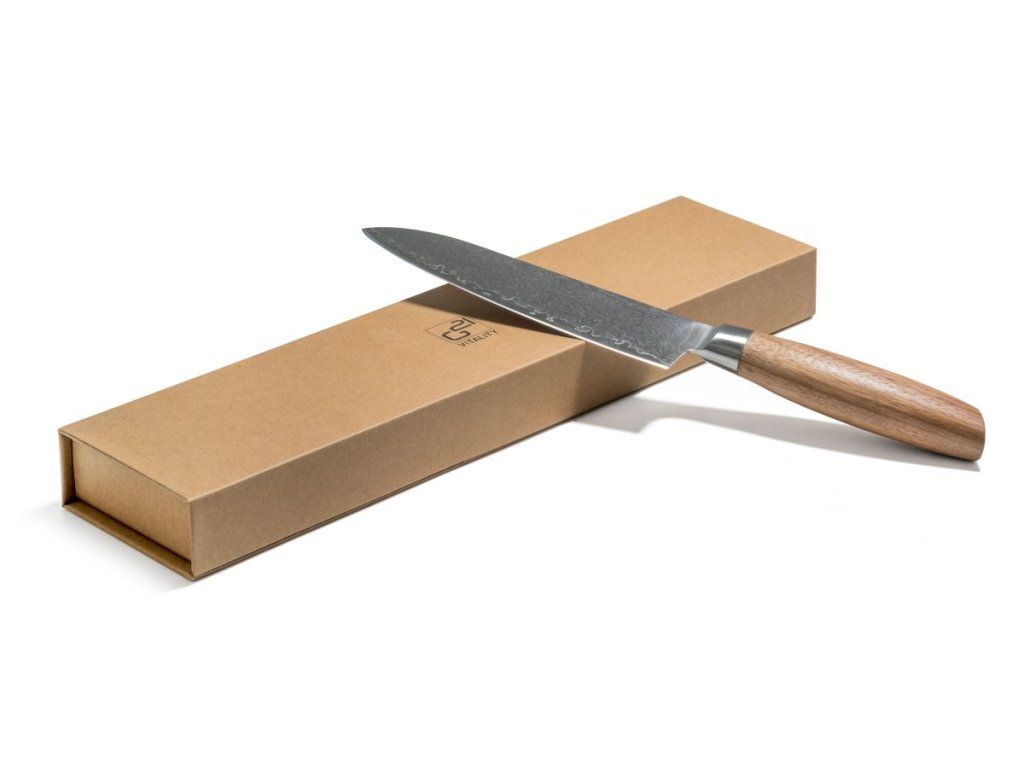 Odolný kuchynský nôž Santoku G21 Gourmet Damascus 17 cm s tvrdosťou 60 HRC