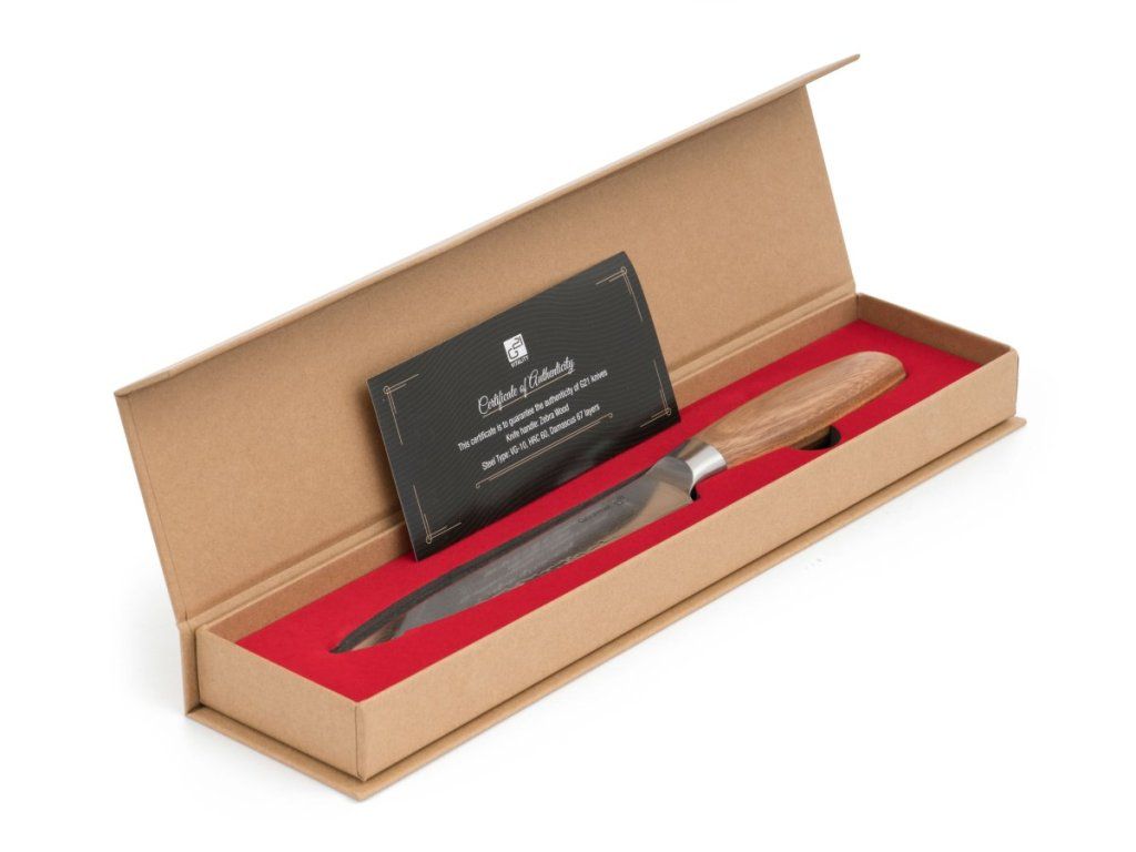 G21 Gourmet Damascus 18 cm: Ostrie, ktoré netreba neustále brúsiť