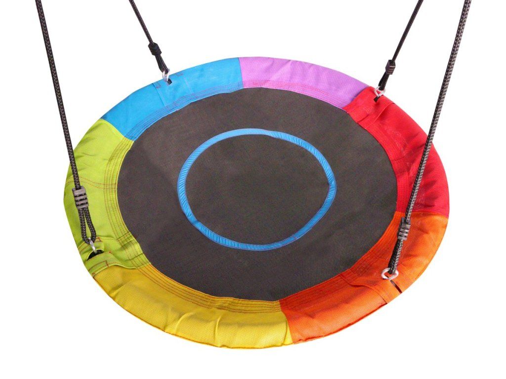 Záhradná hojdačka G21 Tacoma 3 so šmykľavkou a lezeckou sieťou