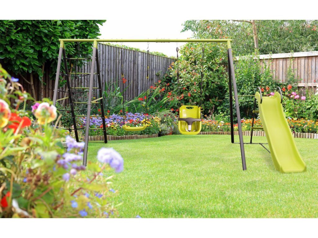 Kvalitná detská hojdačka G21 so sadou 2 kusov a nosnosťou 50 kg