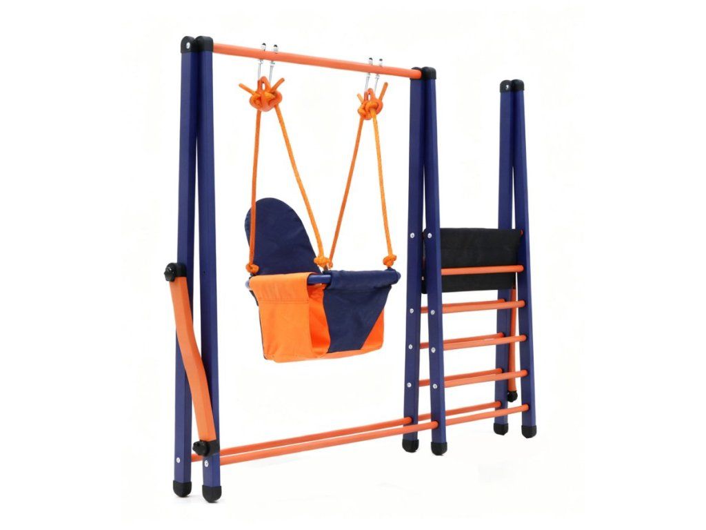 Detská skladacia hojdačka G21 Tacoma Mini s rebríkom a bezpečným sedadlom