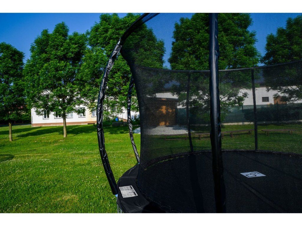 Trampolína G21 SpaceJump 305 cm s vnútornou sieťou a rebríkom