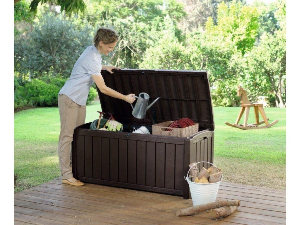 Záhradný úložný box Keter Glenwood s objemom 390 L