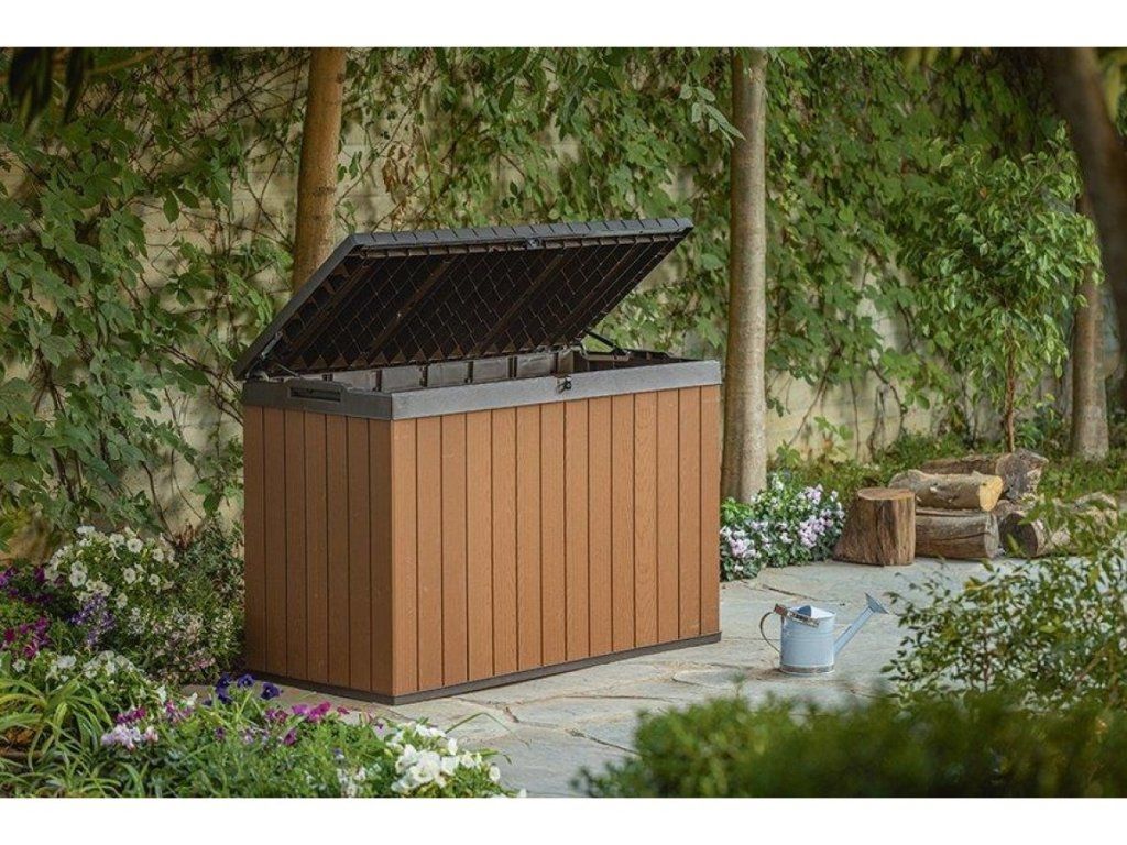 Záhradný úložný box KETER Darwin 662 L s piestovým mechanizmom