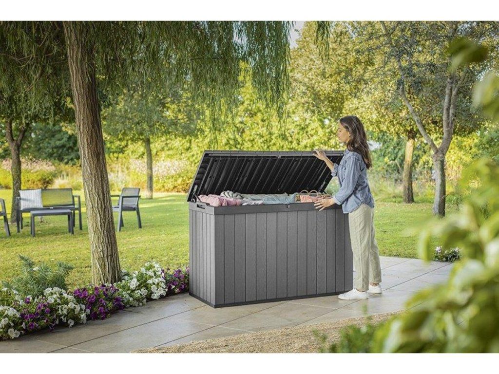 Záhradný úložný box KETER Darwin 662 L s piestovým mechanizmom