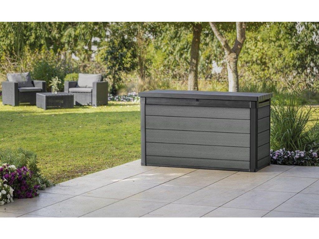 Keter Cortina 757L: Bezúdržbový záhradný box z materiálu Evotech