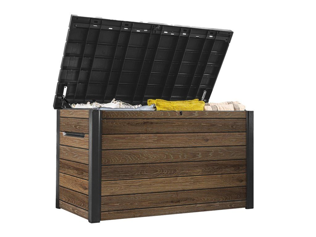 Záhradný úložný box KETER DECO WALNUT 870 l