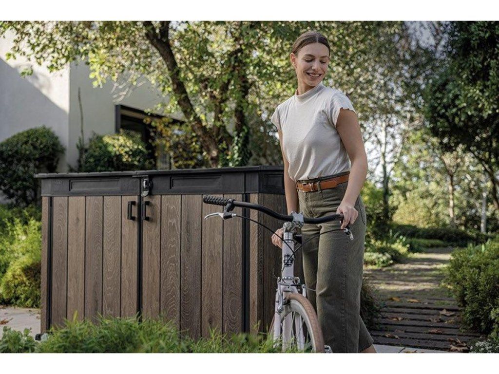 Veľkoobjemový záhradný box KETER Signature 2020 l Walnut