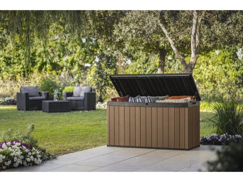 Kvalitný materiál Evotech chráni obsah v boxe Keter Darwin