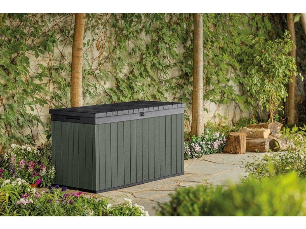 Záhradný box Keter Darwin 570 L v zelenej farbe