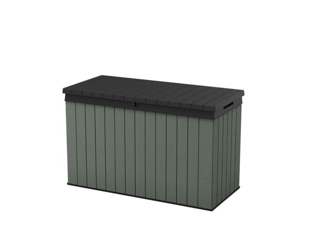 Extrémne odolný záhradný úložný box KETER Darwin 662 L z materiálu Evotech