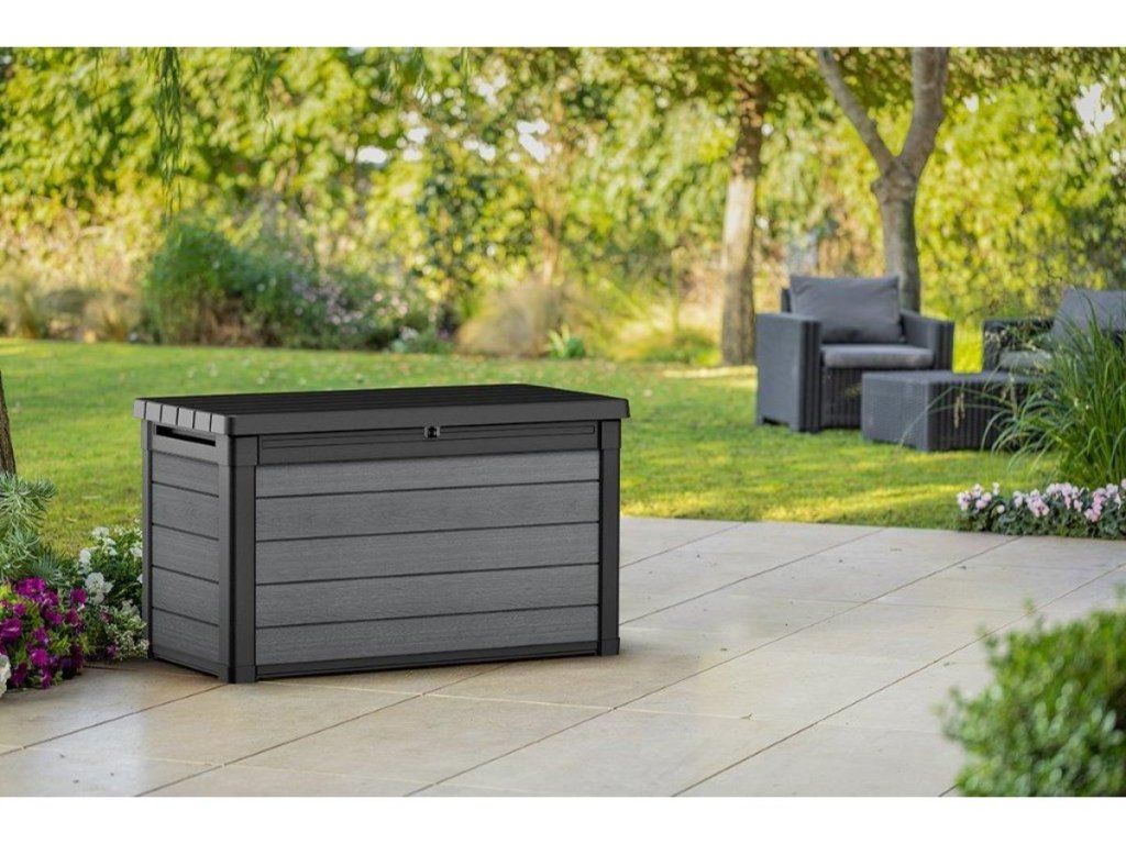 Záhradný úložný box Keter Cortina 380L na podsedáky a náradie