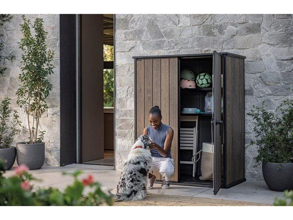 Keter Signature 1400 l: Bezpečné uskladnenie náradia a techniky