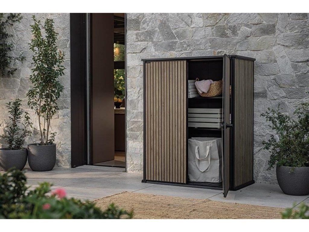 Keter Signature 1400 l: Bezpečné uskladnenie náradia a techniky