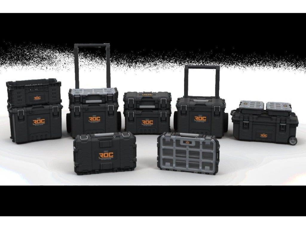 Box Keter ROC Pro Gear 2.0 s krytím IP65 a nosnosťou 45 kg