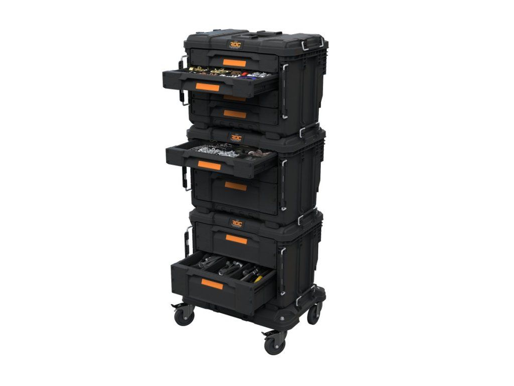 Box na náradie so zásuvkami Keter ROC Pro Gear 2.0 pre dokonalý poriadok