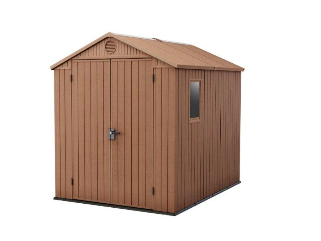 Keter Darwin 6 x 8: Pevný sklad pre gril aj náradie
